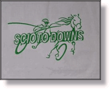 Custom Embroidered Horse Racing Logo