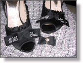 Custom Embroidered Shoe "Marry Me"