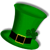 Irish green hat