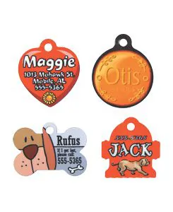 Personalized pet tags